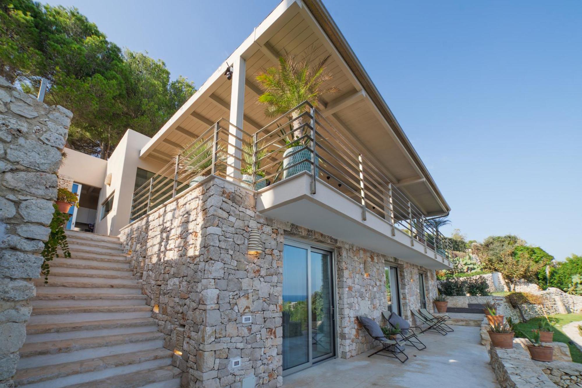 Villa Cliff Gagliano del Capo Dış mekan fotoğraf