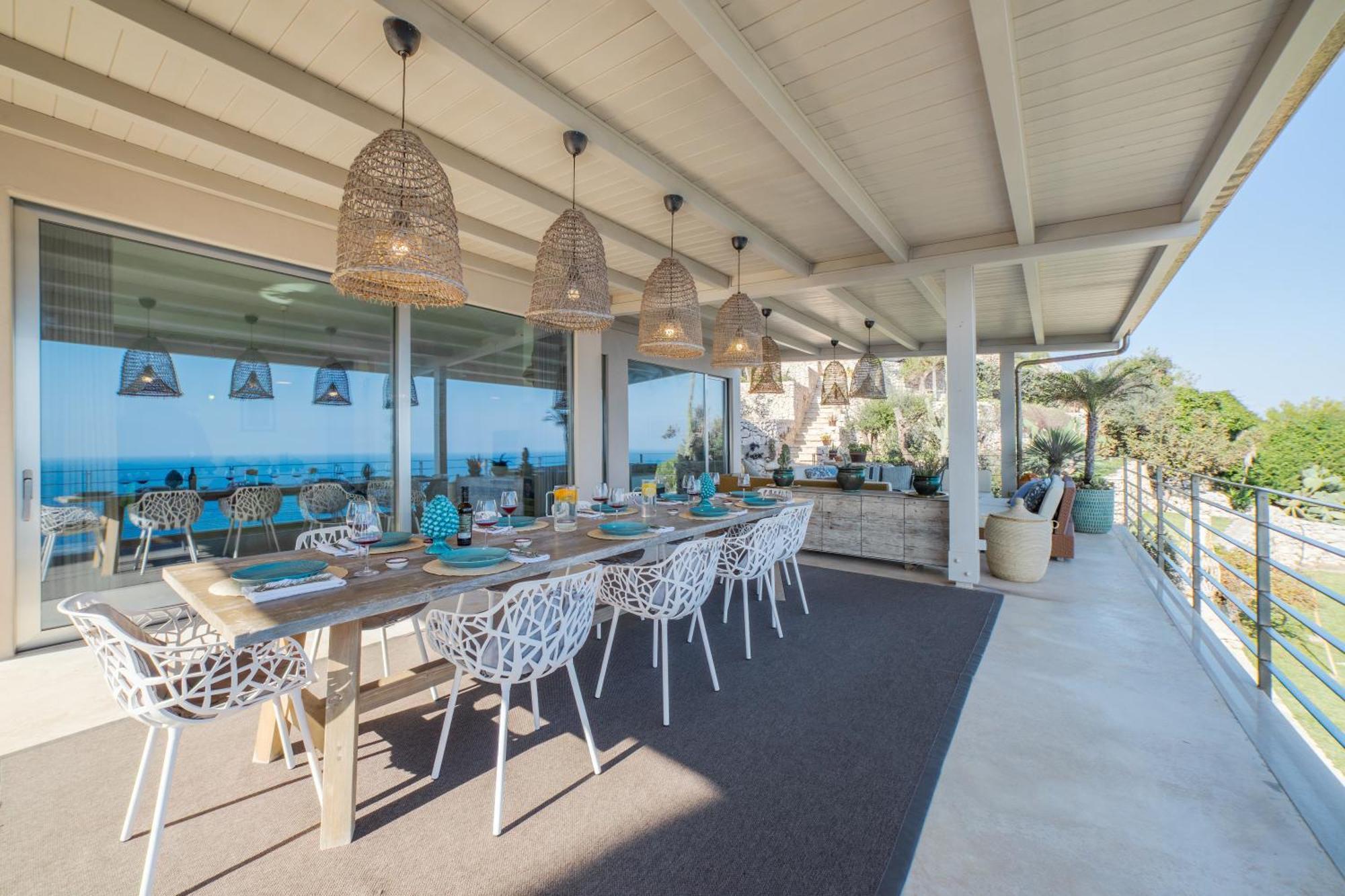 Villa Cliff Gagliano del Capo Dış mekan fotoğraf